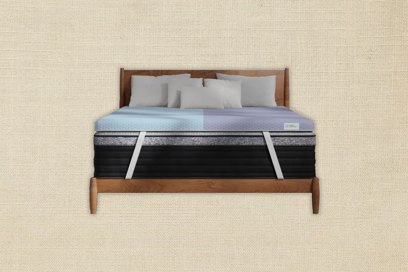 Helix’s Dual Mattress Topper Is Made for Partners Who Can’t Agree